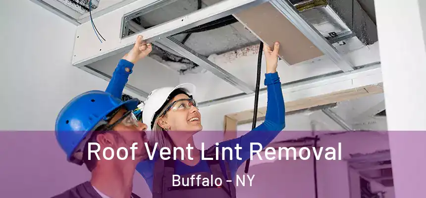 Roof Vent Lint Removal Buffalo - NY